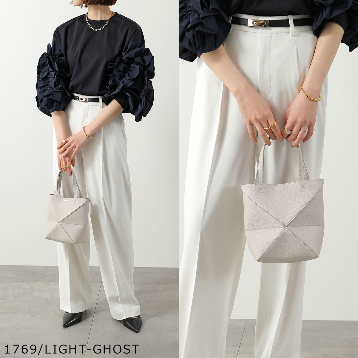 LOEWE（ロエベ） トートバッグ PUZZLE FOLD TOTE MINI パズル フォルド