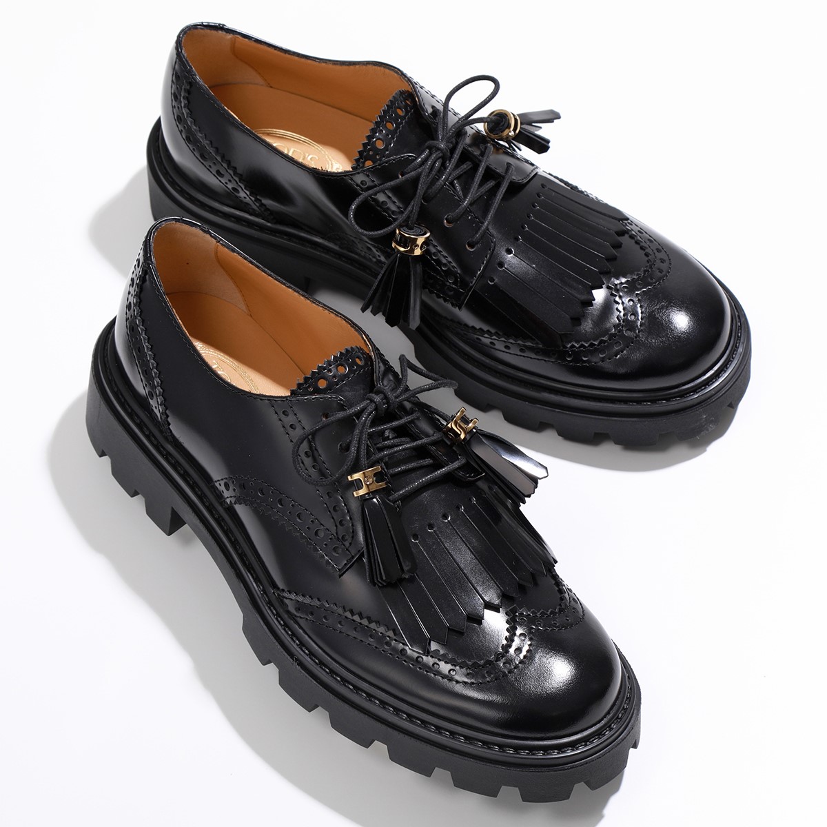 TOD'S（トッズ） TODS レザーシューズ XXW08J0HO10EB5 レディース