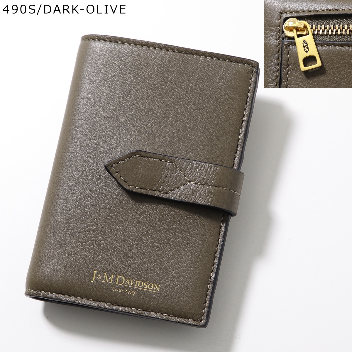 J&M Davidson DAVIDSON 二つ折り財布 LOSANGE FOLD WALLET