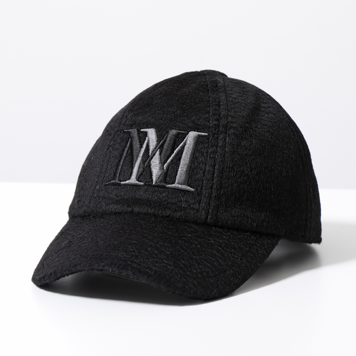 MAX MARA マックスマーラ ベースボールキャップ BALOCCO レディース 刺繍ロゴ キャメルヘア 帽子 カラー2色｜s-musee｜03