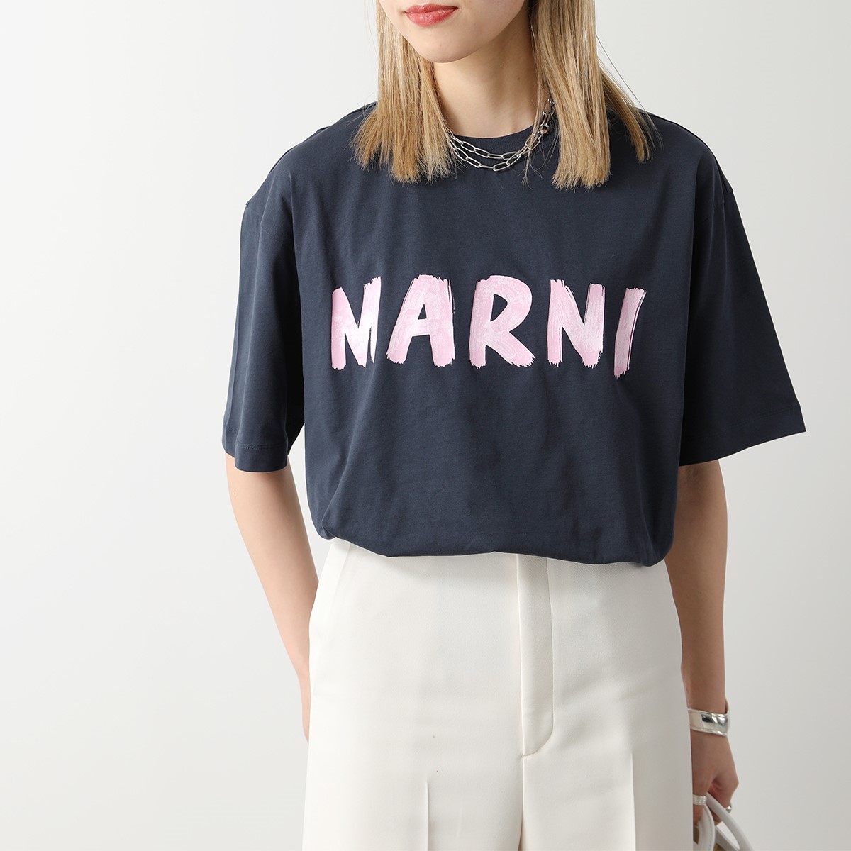 MARNI マルニ Tシャツ THJET49EPH USCS11 レディース クルーネック