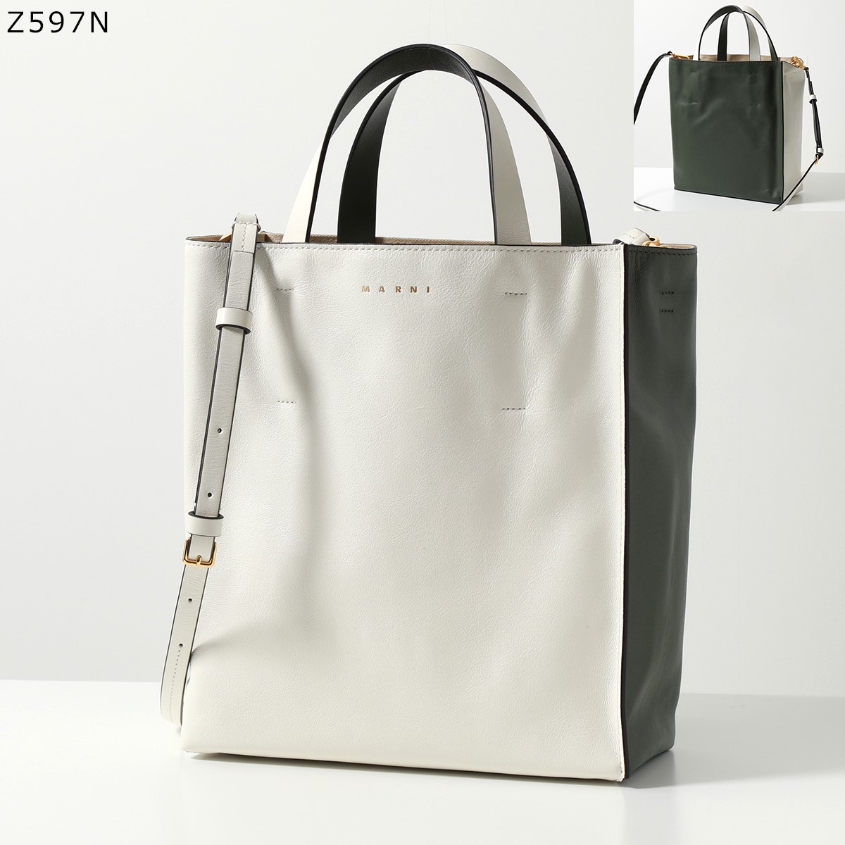 MARNI マルニ トートバッグ MUSEO SOFT ミュゼオ ソフト SHMP0018U5 SHMP0018U1 P2644 レディース レザー  ショルダーバッグ ハンドバッグ 鞄 カラー4色