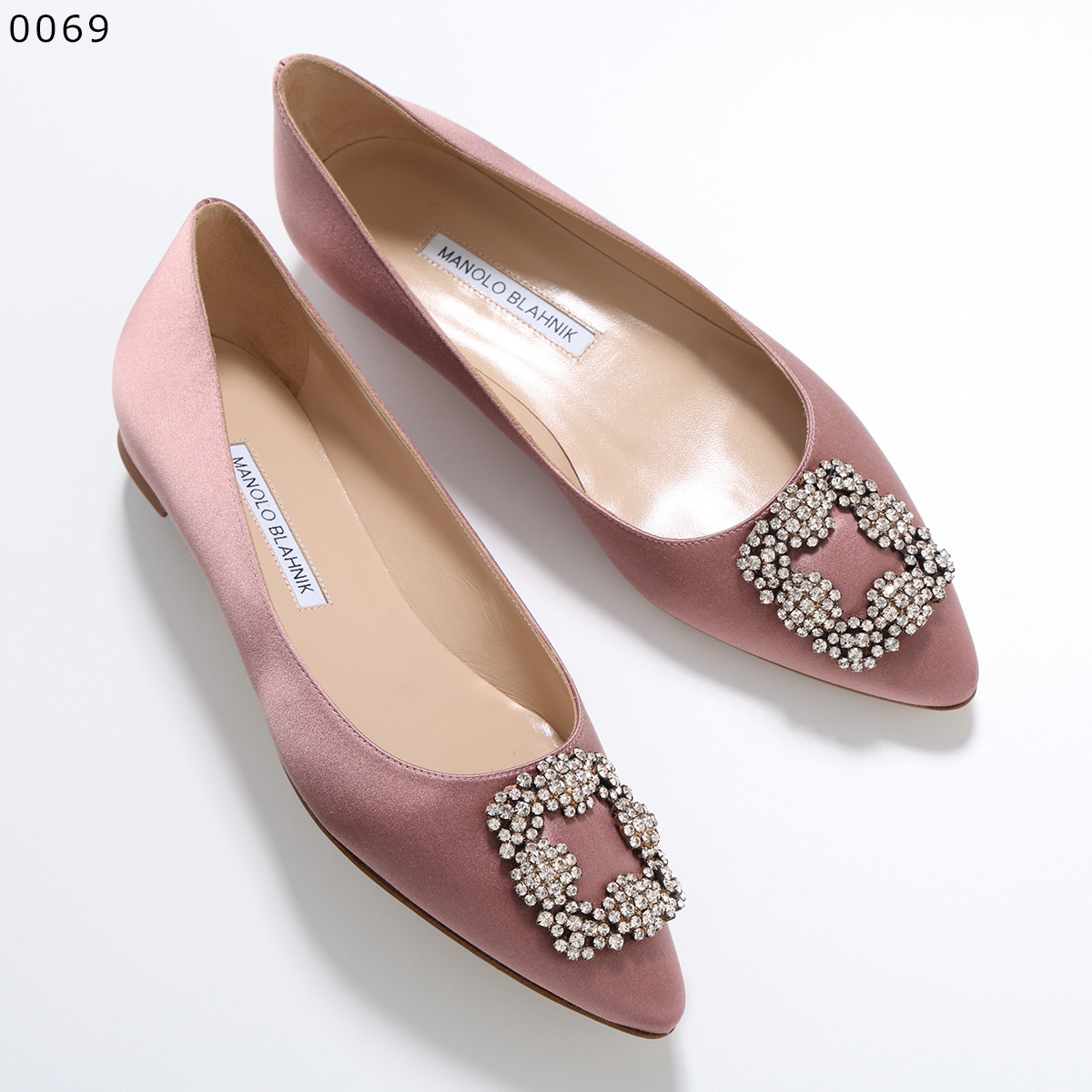 MANOLO BLAHNIK（マノロブラニク） パンプス HANGISIFLAT FMC CLC