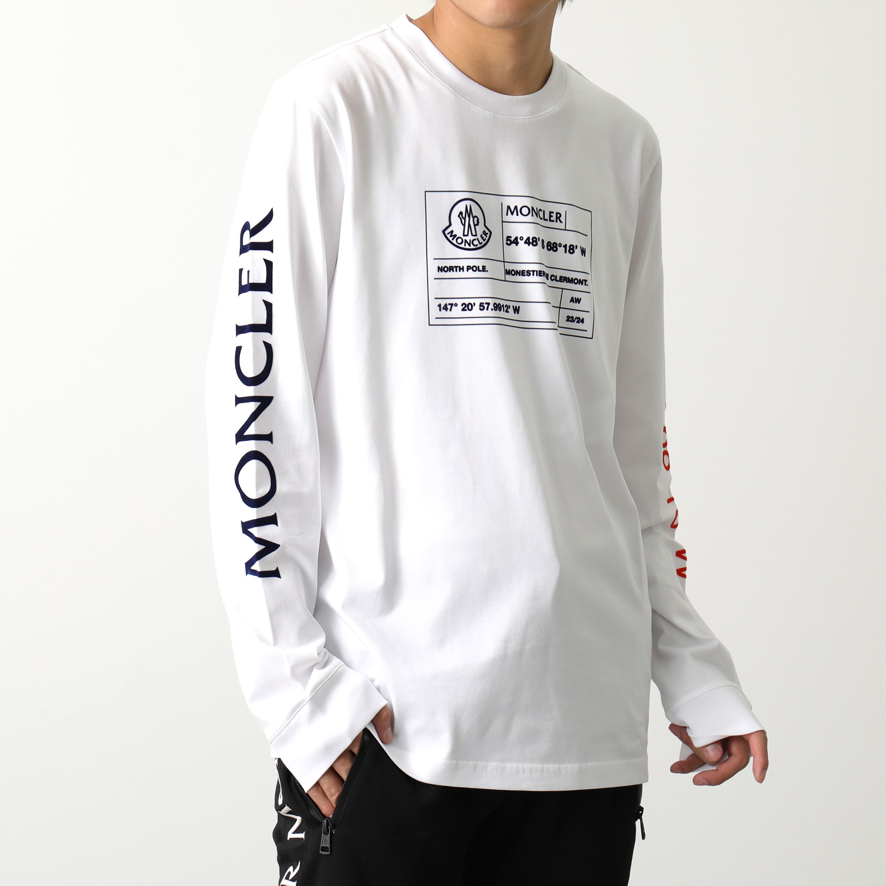 MONCLER モンクレール 長袖Tシャツ 8D00006 89A7G メンズ ロング