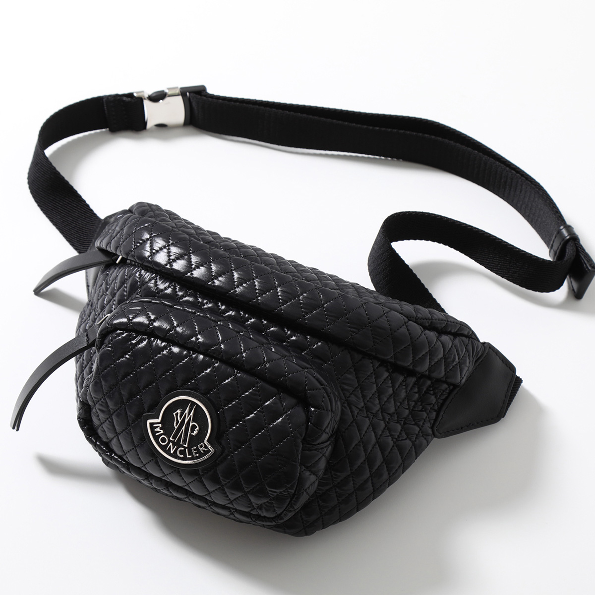 未使用 MONCLER FELICIE ボディバッグ ウエストバッグ ブラック MONCLER モンクレール ベルトバッグ FELICIE フェリシー 5M00001