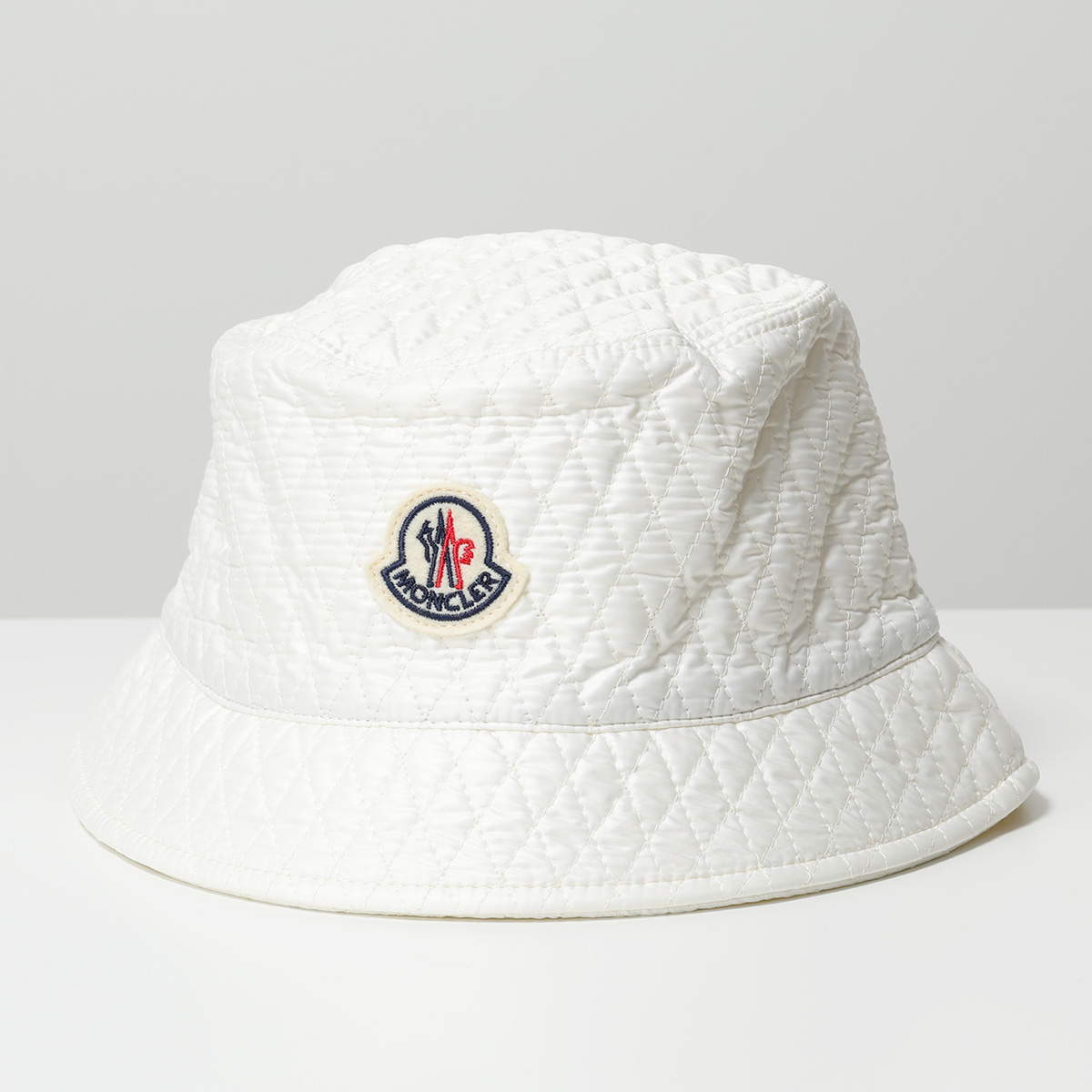 MONCLER モンクレール バケットハット 3B00027 788K4 レディース ロゴ アイコンパッチ キルティング パッカブル 帽子 カラー2色