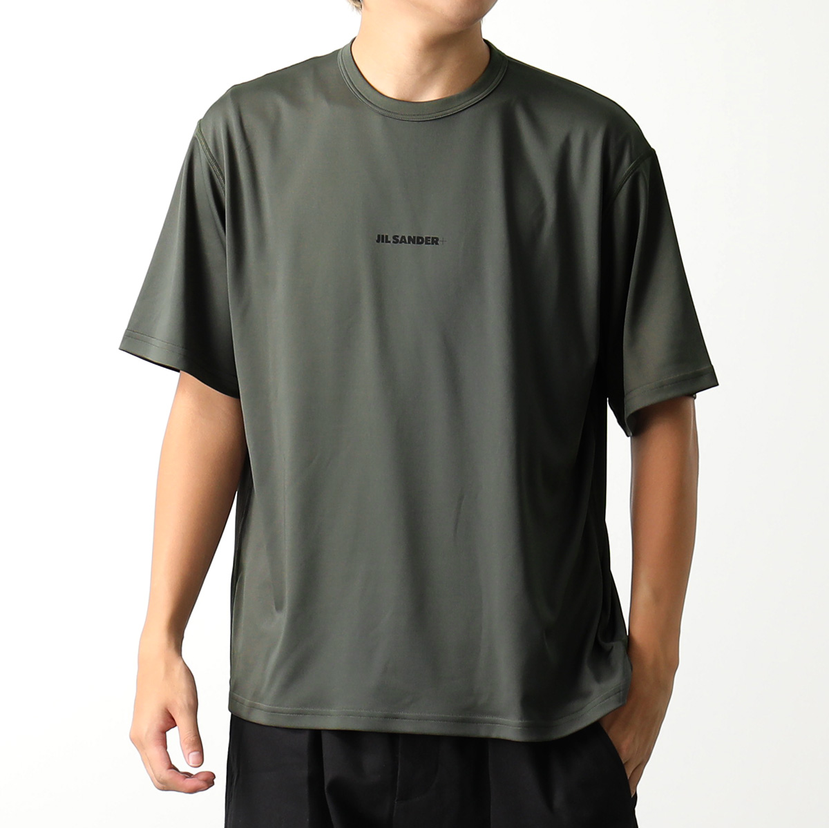 ★送料・関税込★Jil Sander★ロゴ 半袖 ラッシュガード★正規品 JIL SANDER (ジルサンダー) ワンポイントロゴ ラッシュガード