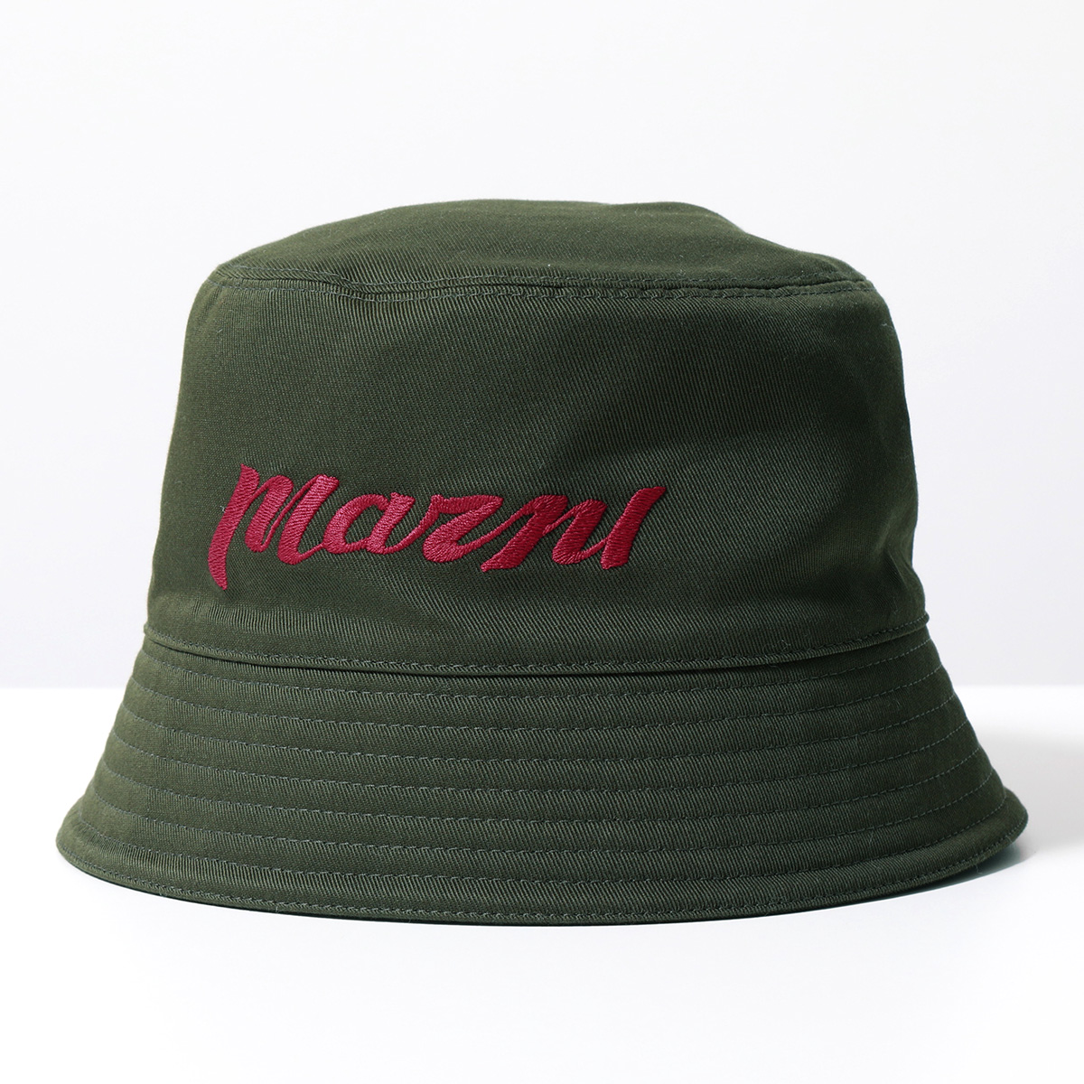 MARNI マルニ バケットハット CLZC0110S0 UAC005 メンズ ロゴ刺繍 コットン 帽子 カラー2色｜s-musee｜03