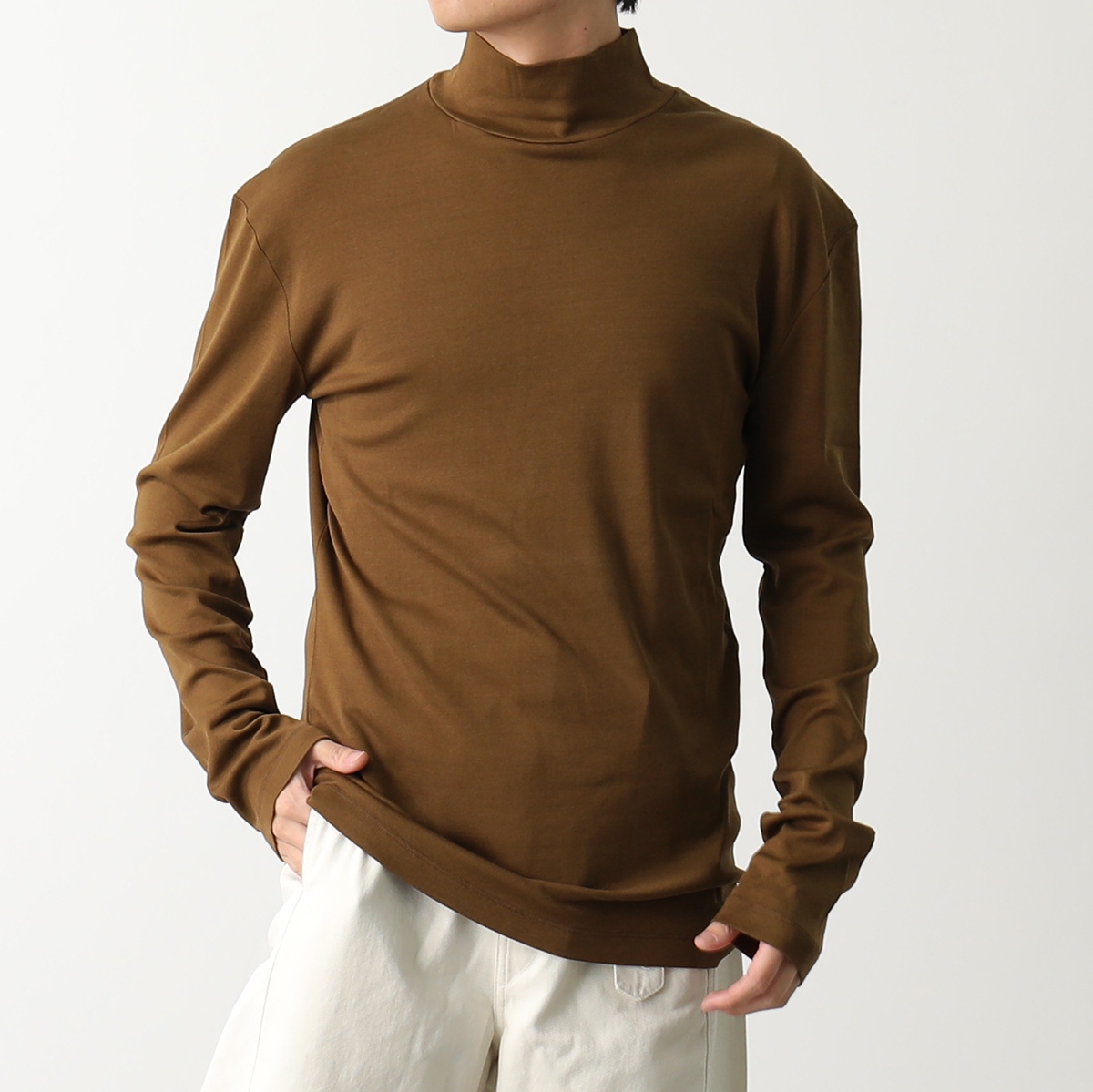 Lemaire ルメール 長袖 LONG SLEEVE RIB TURTLENECK TO1130 ...