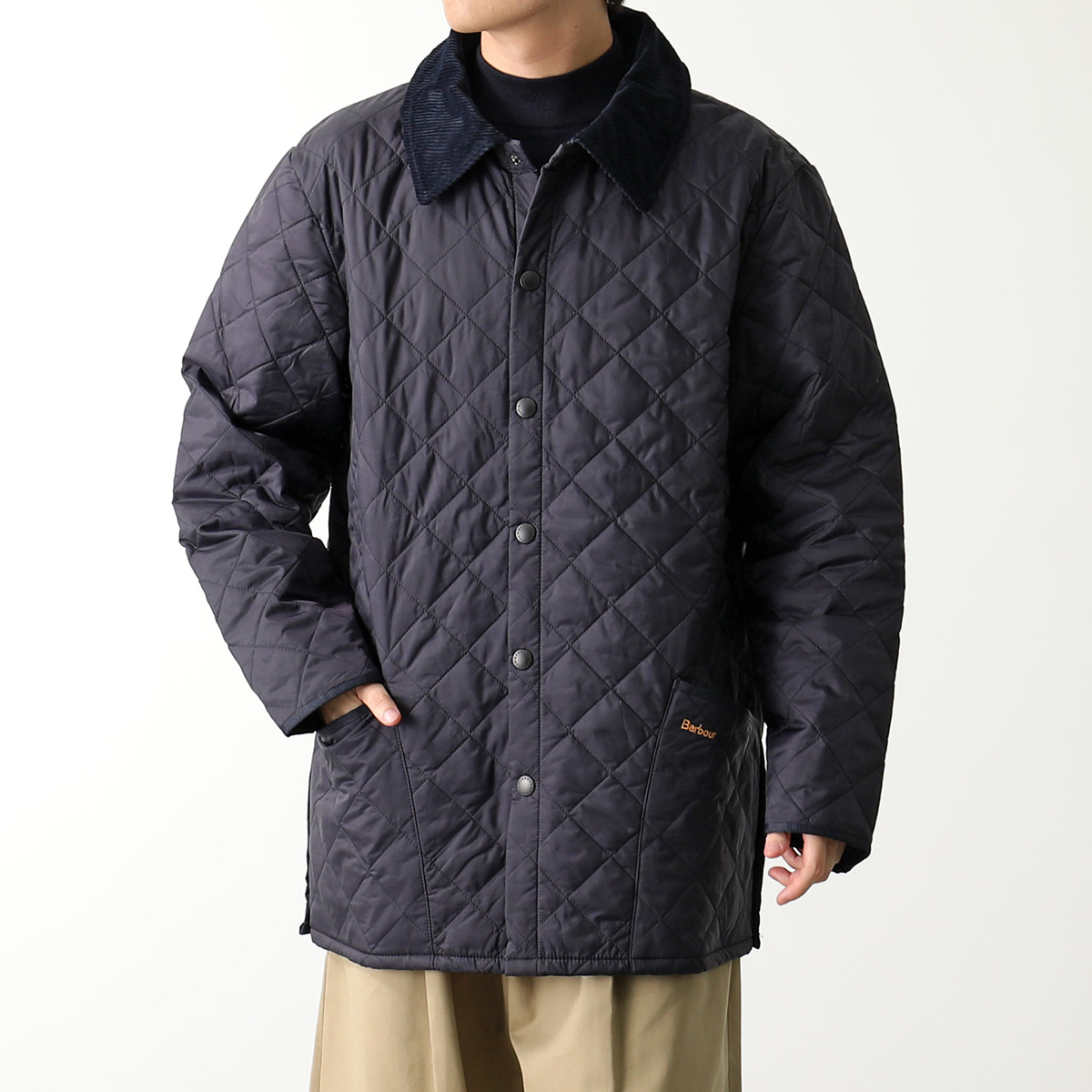 Barbour バブアー キルティング ジャケット MQU0001 LIDDESDALE QUILTED メンズ リッズデイル 中綿 ステンカラー  コート カラー3色