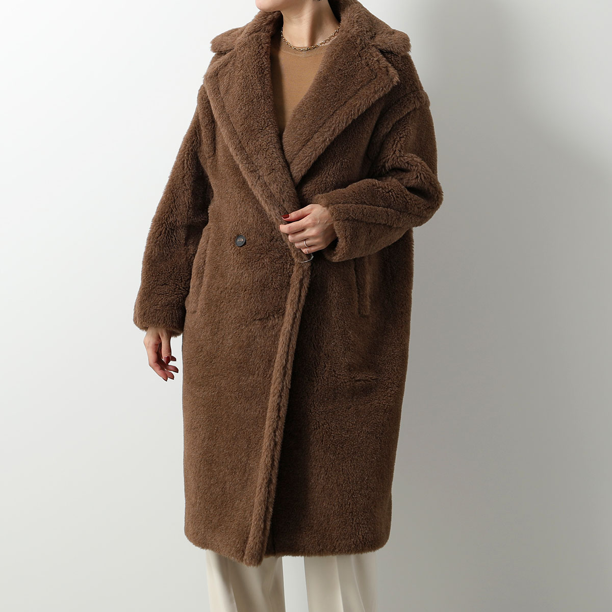 MAX MARA テディベア オーバーサイズ コート TEDDY テディ NUEVO レディース ア...