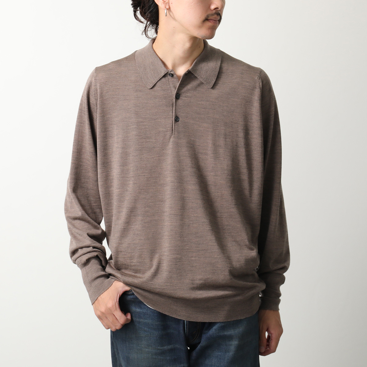 JOHN SMEDLEY ジョンスメドレー ニット ポロシャツ DORSET