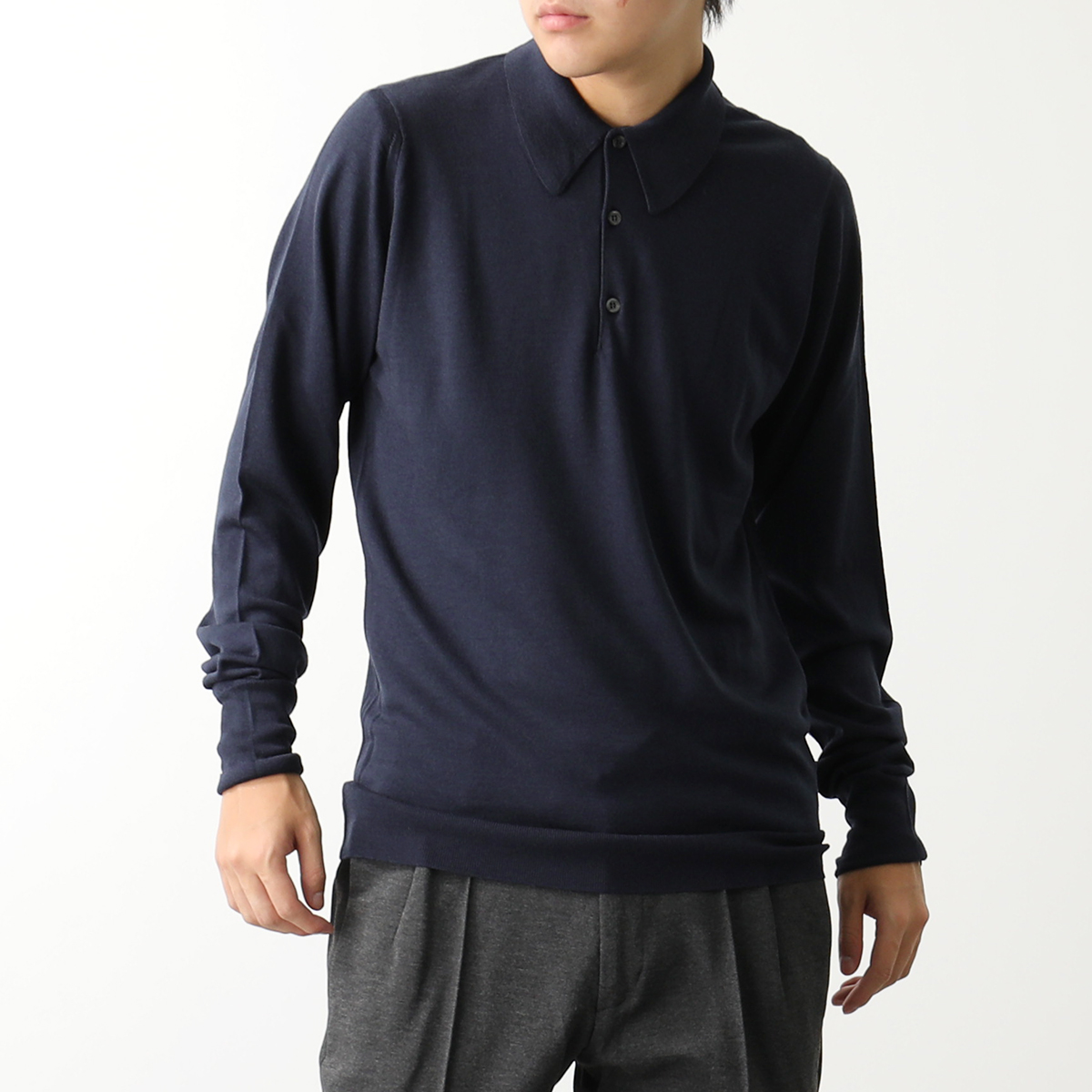 JOHN SMEDLEY ジョンスメドレー ニット ポロシャツ DORSET ドーセット