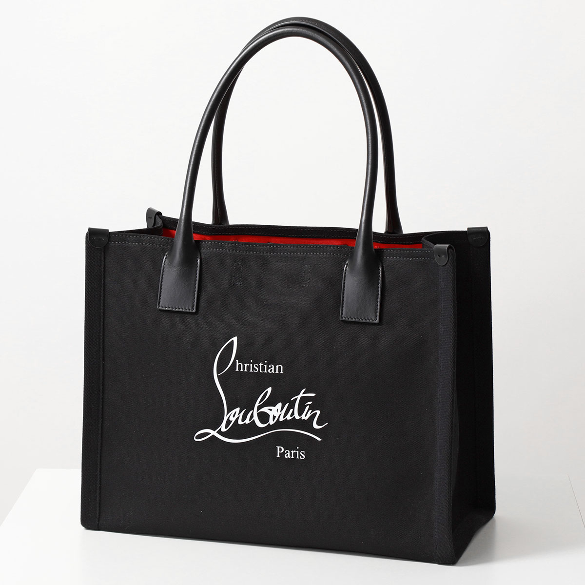 Christian Louboutin クリスチャンルブタン トートバッグ Nastroloubi ナストロルビ 3235231 レディース ラージサイズ ロゴ 鞄 カラー2色｜s-musee｜02