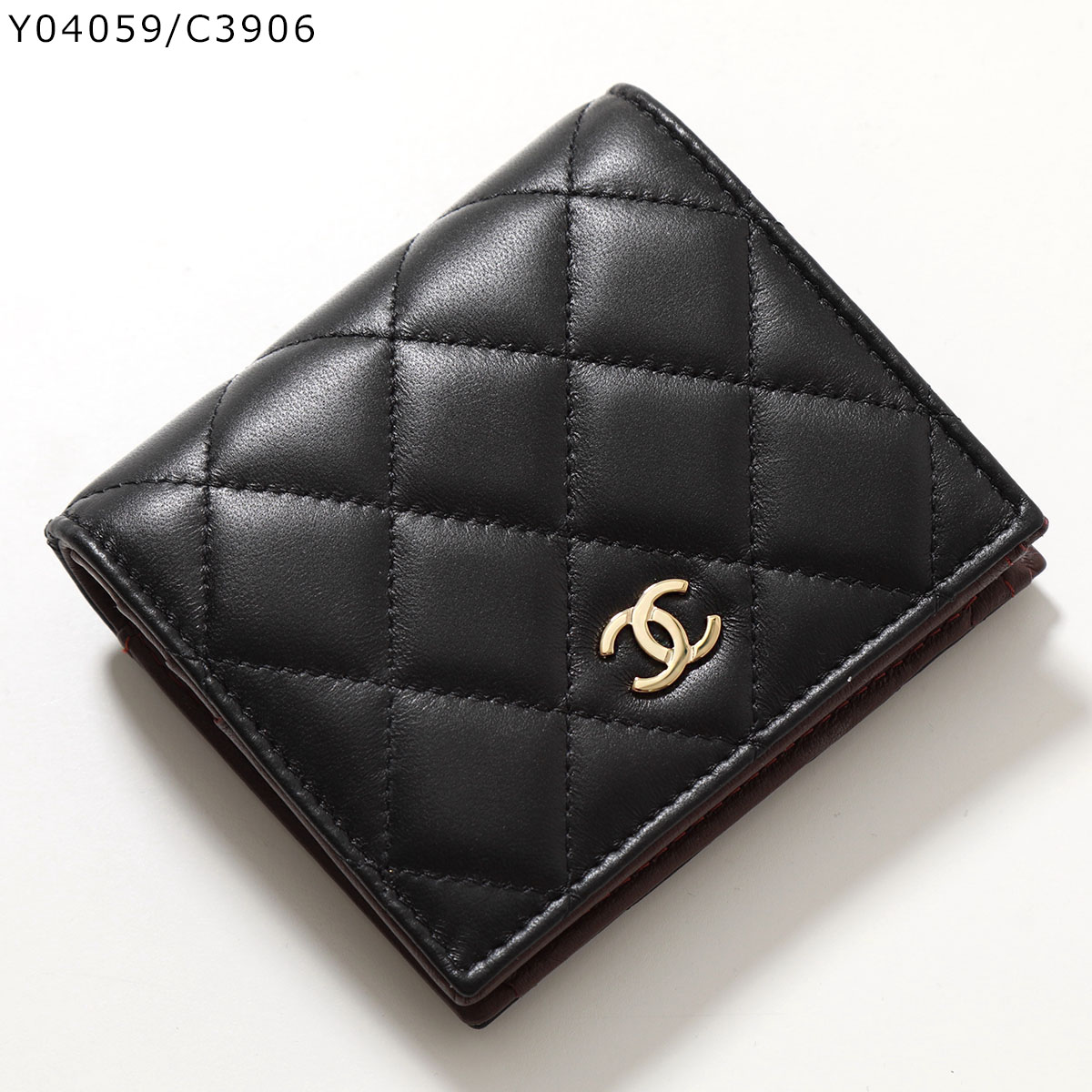 CHANEL シャネル 二つ折り財布 AP3178 B10583 Y04059 B15532 MATELASSE