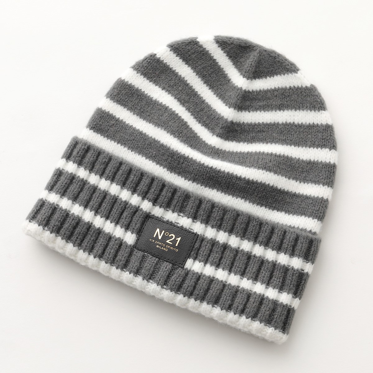 N°21（ヌメロヴェントゥーノ） ニット帽 N1M1 3040 9008 メンズ ウール
