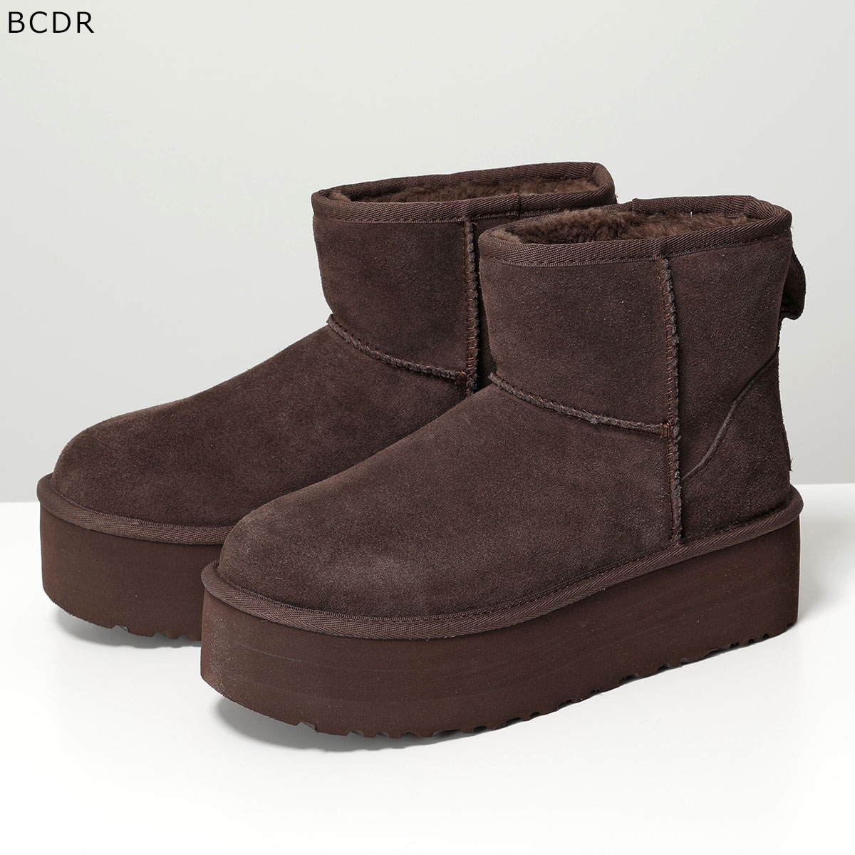 UGG アグ ムートンブーツ CLASSIC MINI PLATFORM クラシック ミニ プラットフォーム 1134991 ショート スウェード  厚底 シューズ 靴 カラー4色