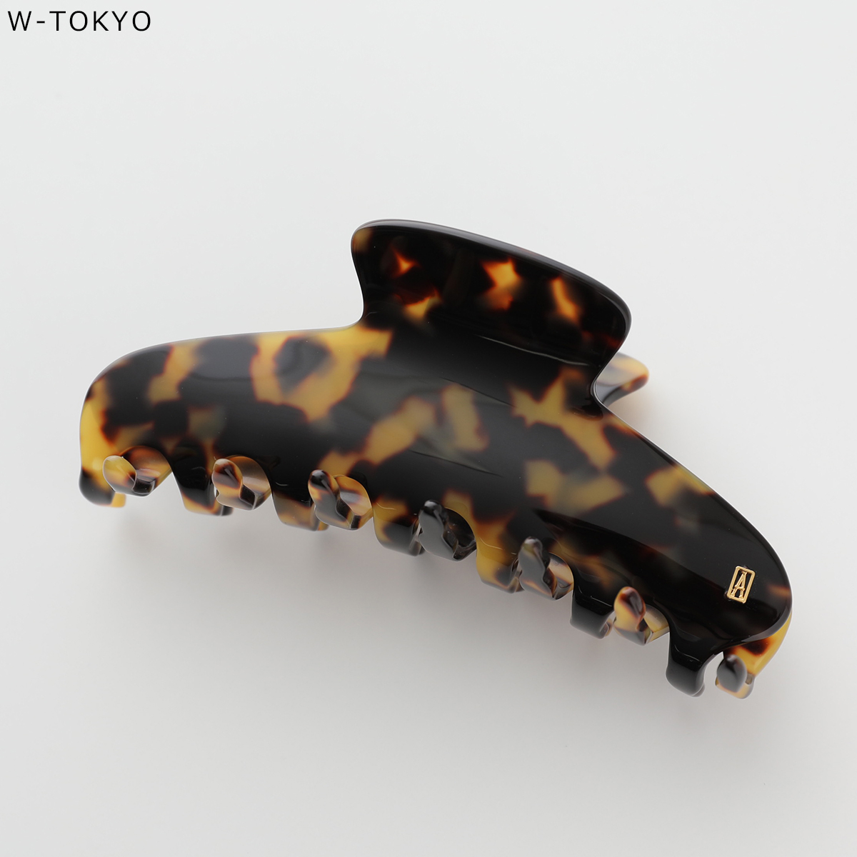 ALEXANDRE DE PARIS アレクサンドル ドゥ パリ ヘアクリップ ACCL-7706 レディース 髪留め ヘアアクセサリー ロゴ カラー5色の画像