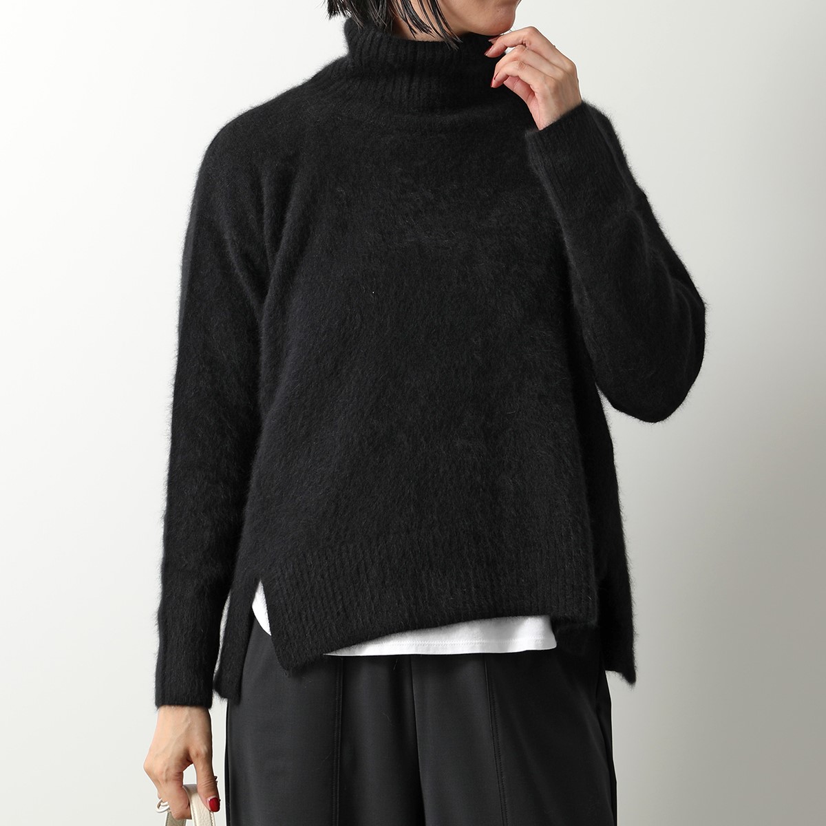 C.T.plage シーティー・プラージュ セーター Raccoon fox turtle neck pullover CT23335 レディース ニット 長袖 タートルネック ウール カラー3色