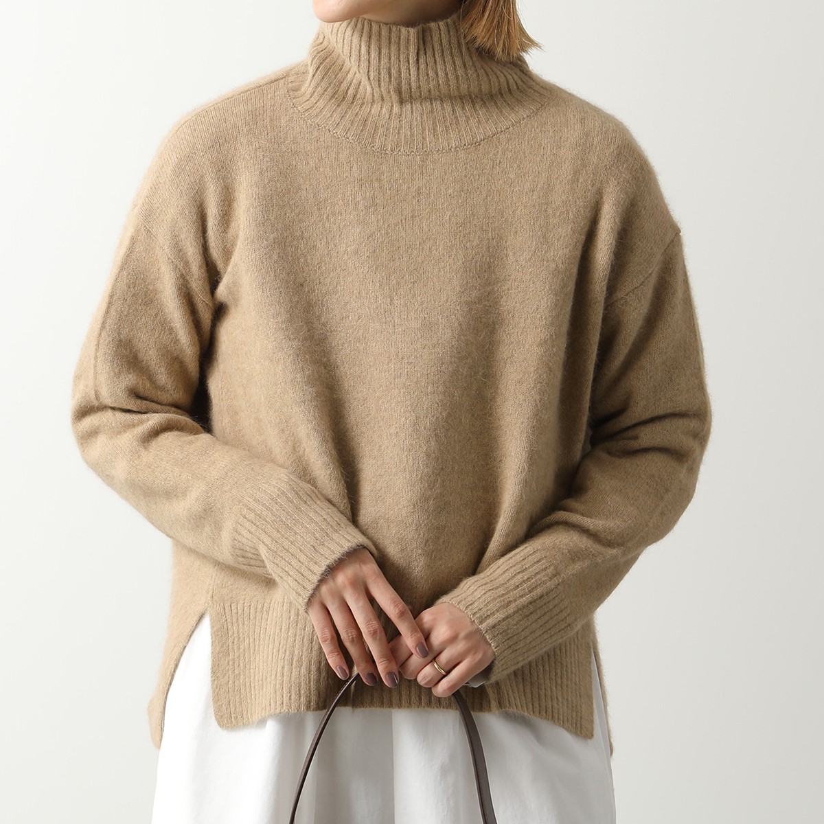 C.T.plage シーティー・プラージュ セーター Raccoon fox turtle neck pullover CT23335 レディース ニット 長袖 タートルネック ウール カラー3色