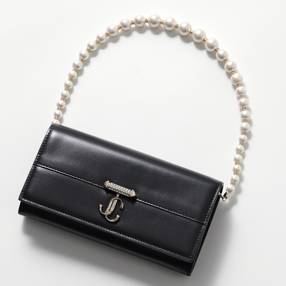 Jimmy Choo ジミーチュウ ウォレットバッグ VARENNE WALLET/CHAIN RA...