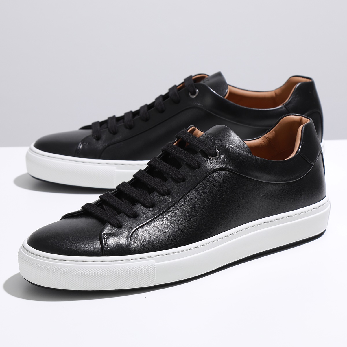 HUGO BOSS ヒューゴボス スニーカー BLACK 50472128 メンズ レザー