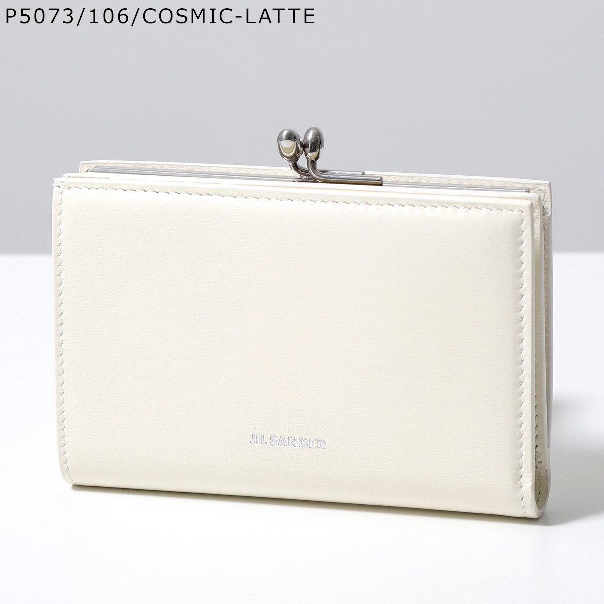 直営店☆JIL SANDER☆ GOJI PURSE SM ロゴ レザー 二つ折り財布 JIL SANDER ジルサンダー 二つ折り財布 GOJI PURSE SM