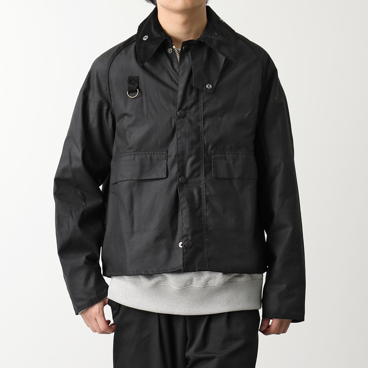 Barbour / spay オイルドショートブルゾン 【未開封オイル缶付き】 Barbour（バブアー） ブルゾン アウター Barbour / SPEY オイルド