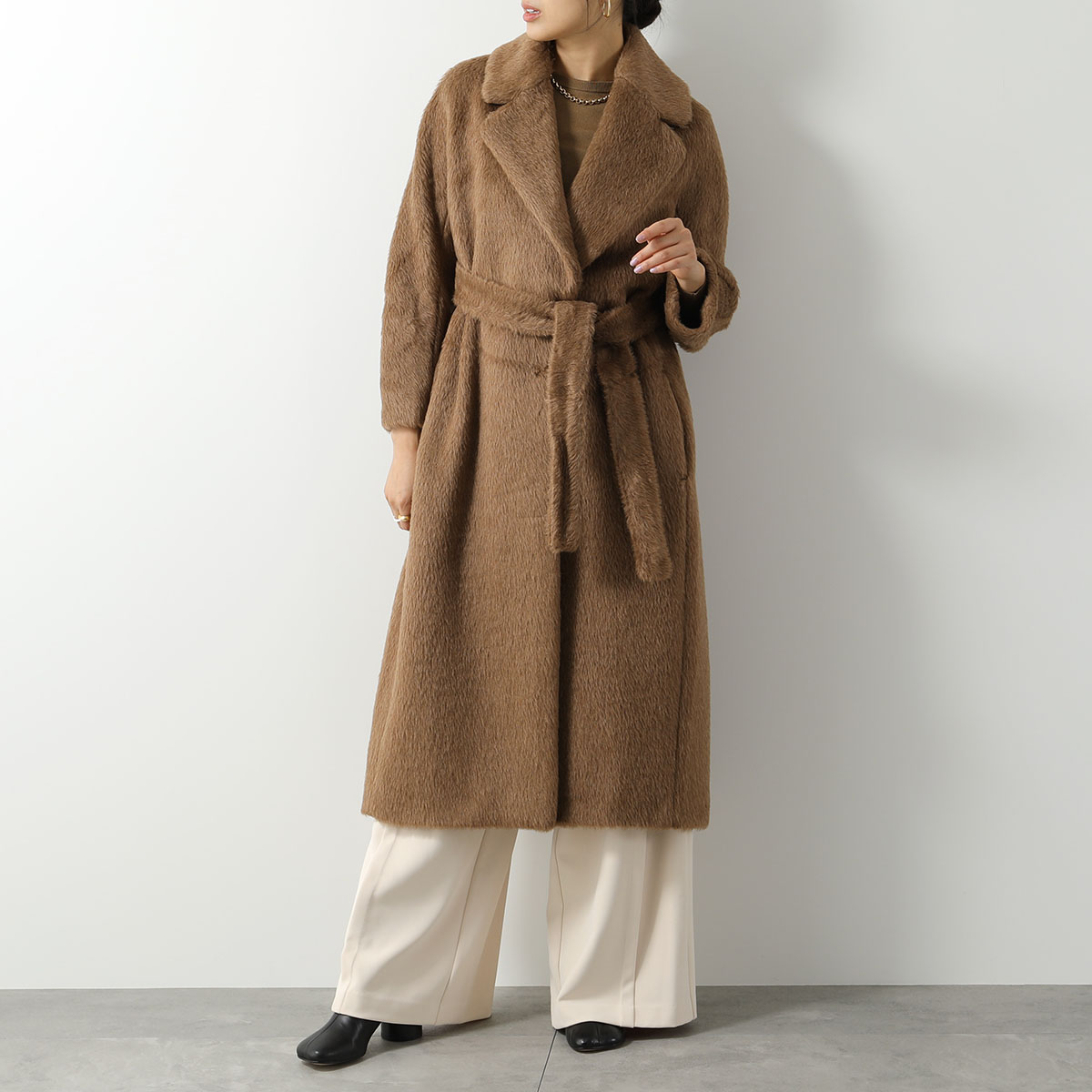 格安SALEスタート】 Max Mara アルパカロングコート ジャケット 