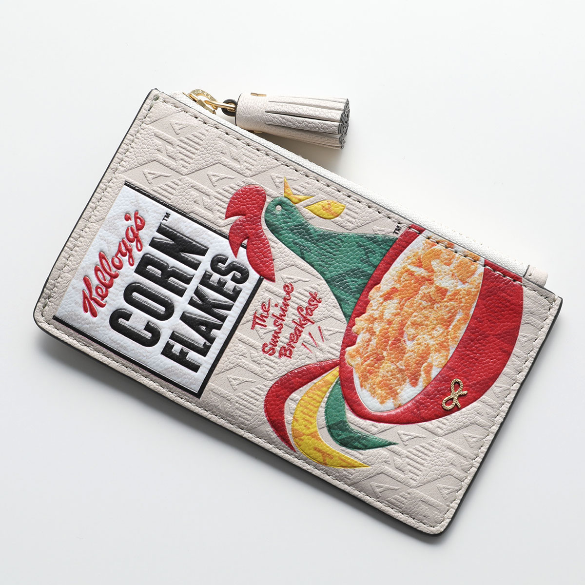 ANYA HINDMARCH アニヤハインドマーチ コインケース カードケース Anya Brands Zip Card Case 182911 182928 182904 カラー3色｜s-musee｜02