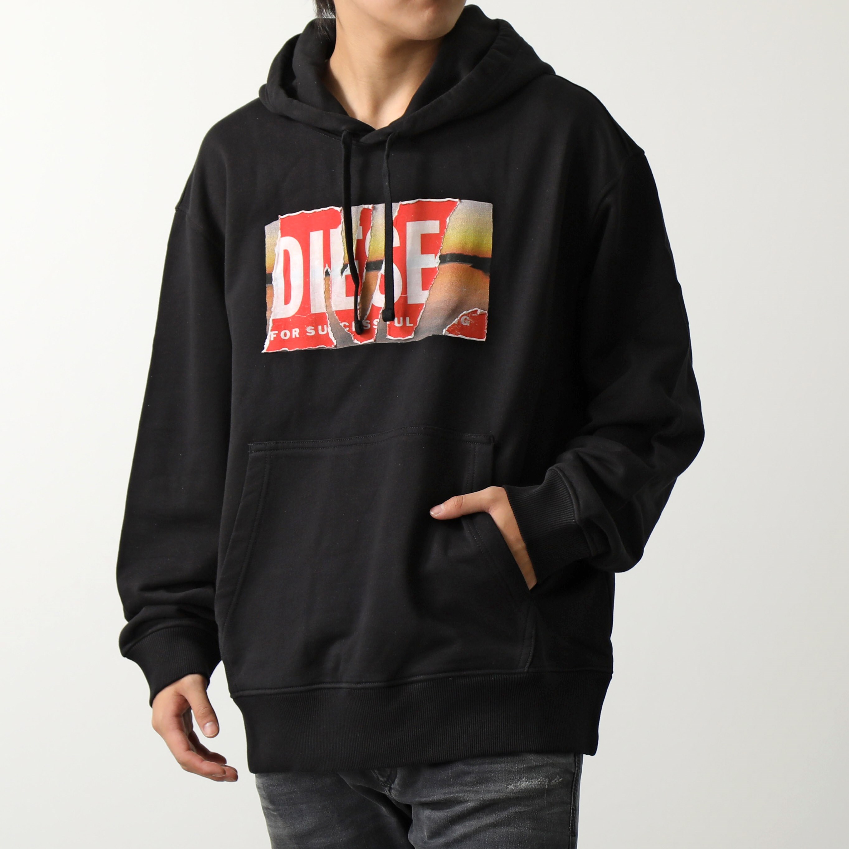 DIESEL ディーゼル パーカー S-MACS-HOOD-POFF-L1 A11258 0EJAA メンズ 