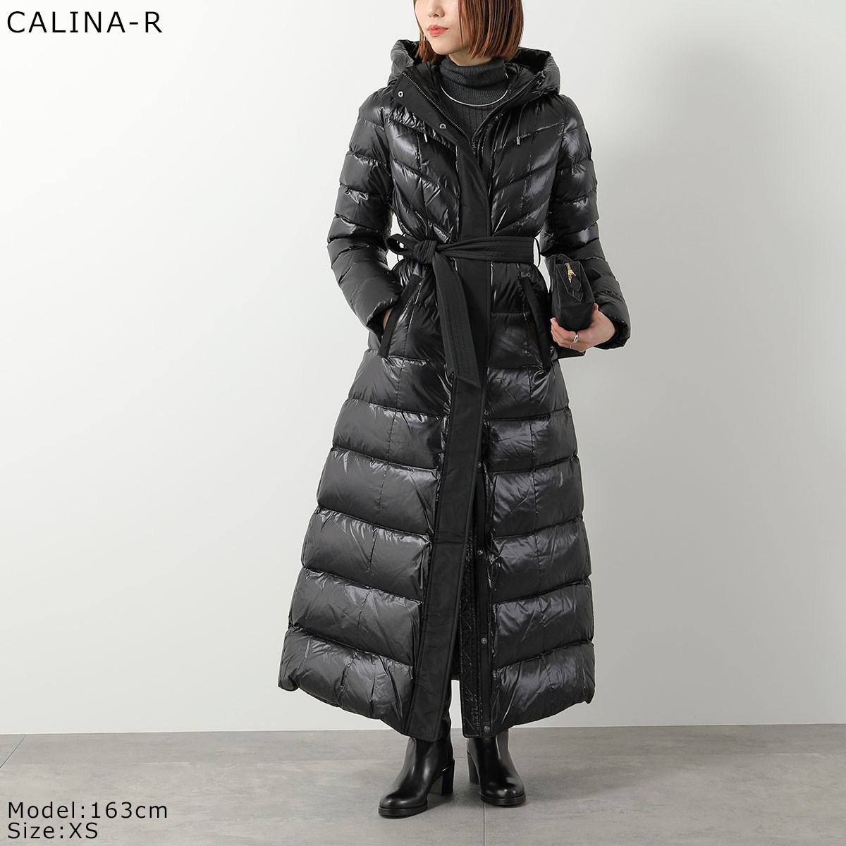 【未使用級】マッカージュ　ウールコート ダウンライナー付き　カシミヤ混 Mackage MACKAGE マッカージュ ダウンコート CALINA-R レディース 撥水