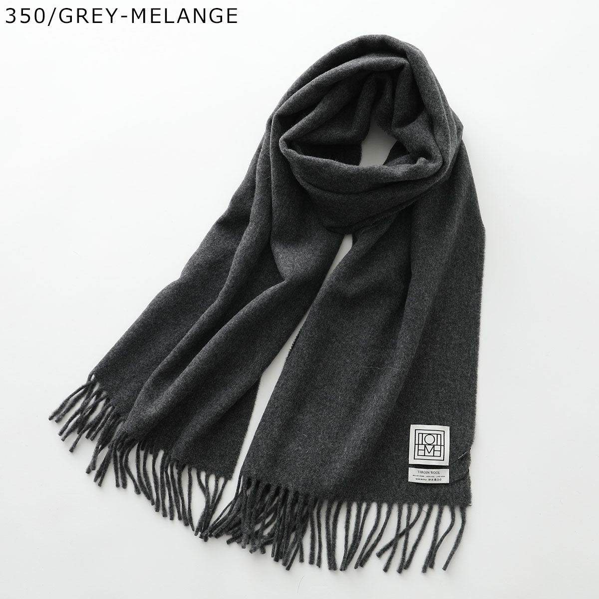 Toteme トーテム マフラー CLASSIC WOOL SCARF レディース クラシック ウール スカーフ ストール フリンジ カラー6色｜s-musee｜06