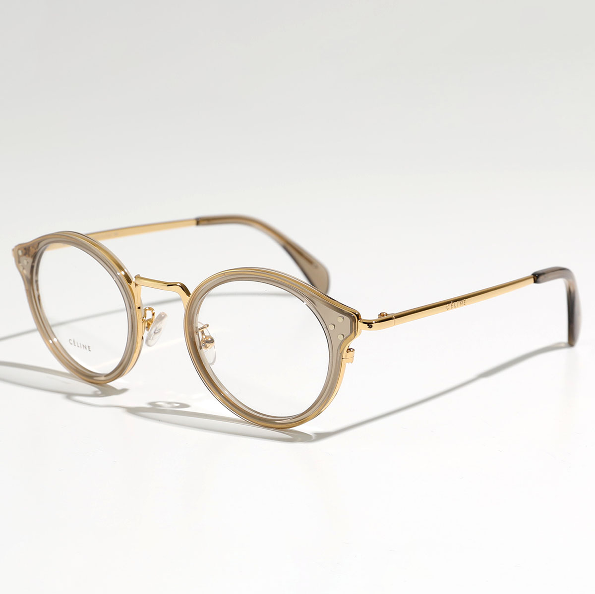 CELINE セリーヌ メガネ CL50001U レディース オーバル型 めがね 伊達メガネ ダテ 眼鏡 ロゴ アイウェア カラー3色