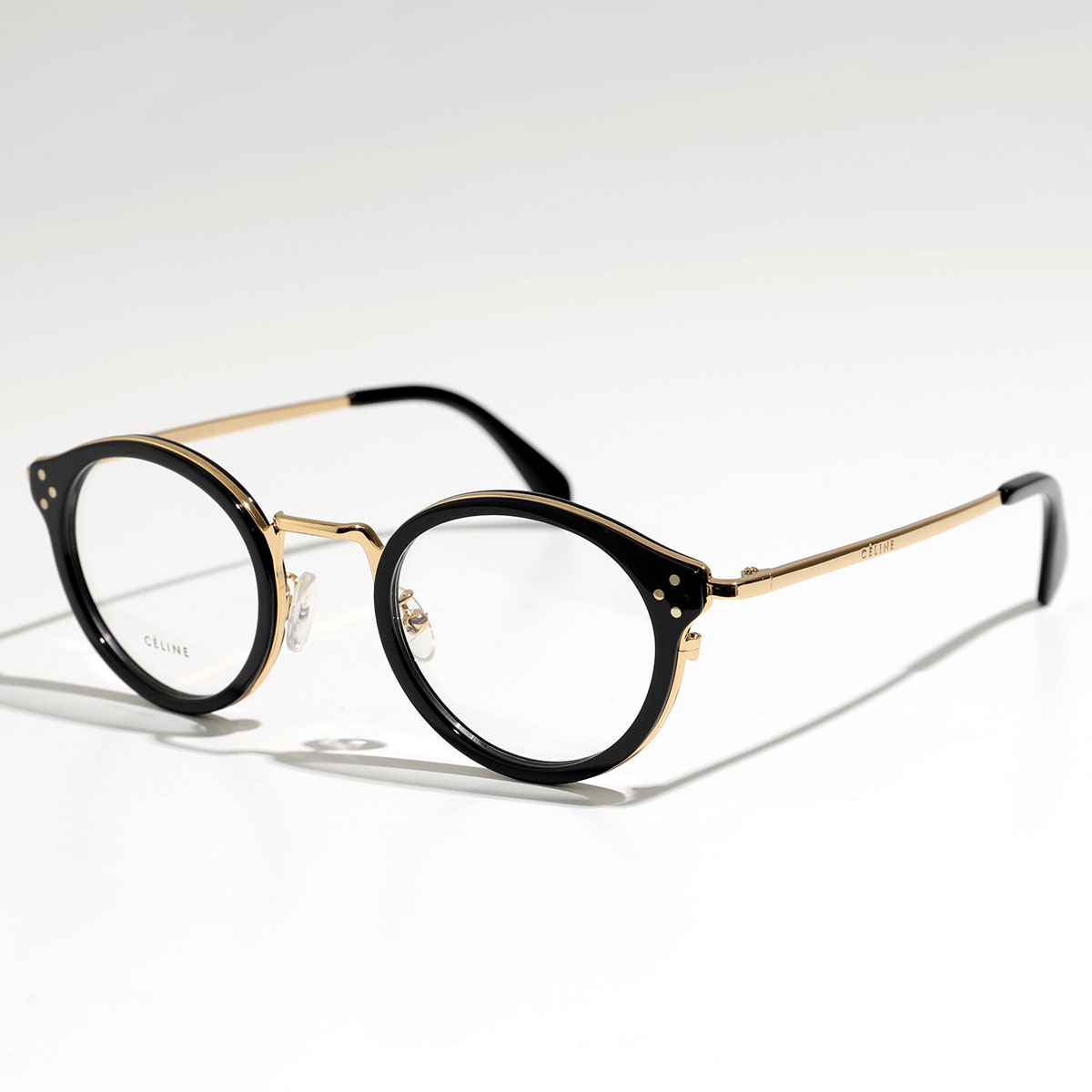 CELINE セリーヌ メガネ CL50001U メンズ オーバル型 めがね 伊達メガネ ダテ 眼鏡 ロゴ アイウェア カラー3色
