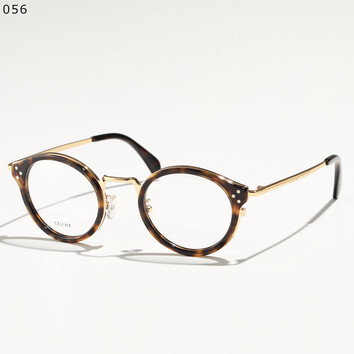 CELINE セリーヌ メガネ CL50001U メンズ オーバル型 めがね 伊達メガネ ダテ 眼鏡 ロゴ アイウェア カラー3色｜s-musee｜04
