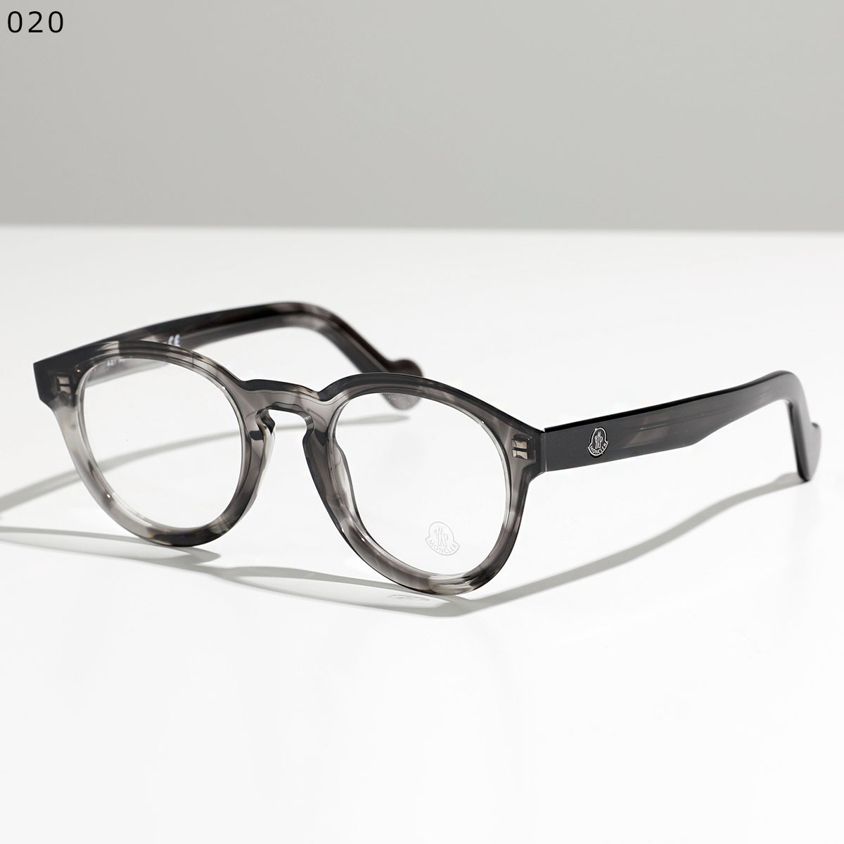 MONCLER ML 5006 眼鏡 ブラウン MONCLER（モンクレール） メガネ ML5006 メンズ ボストン型 めがね