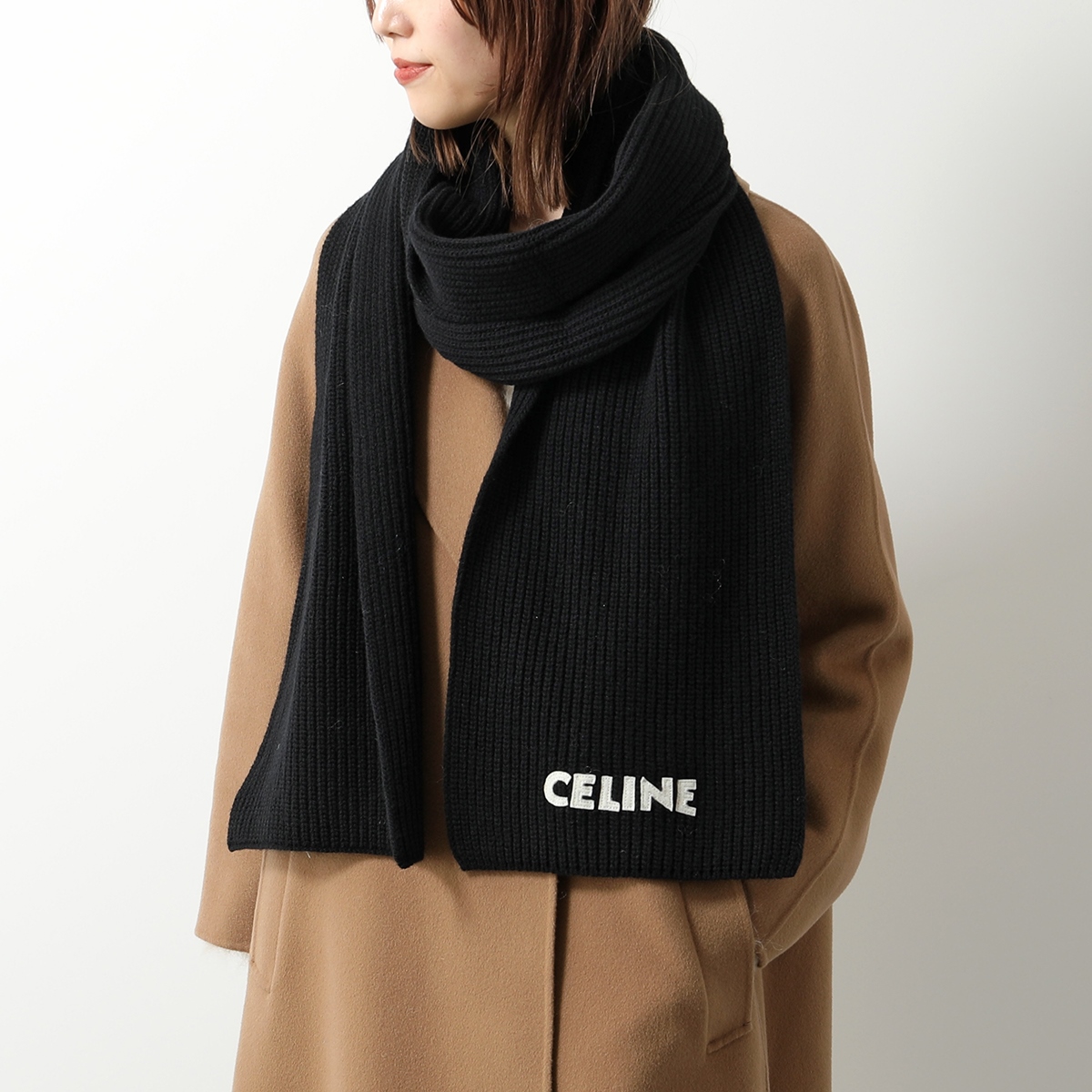 CELINE セリーヌ ニットマフラー 2AC35423P.38NO レディース ウール