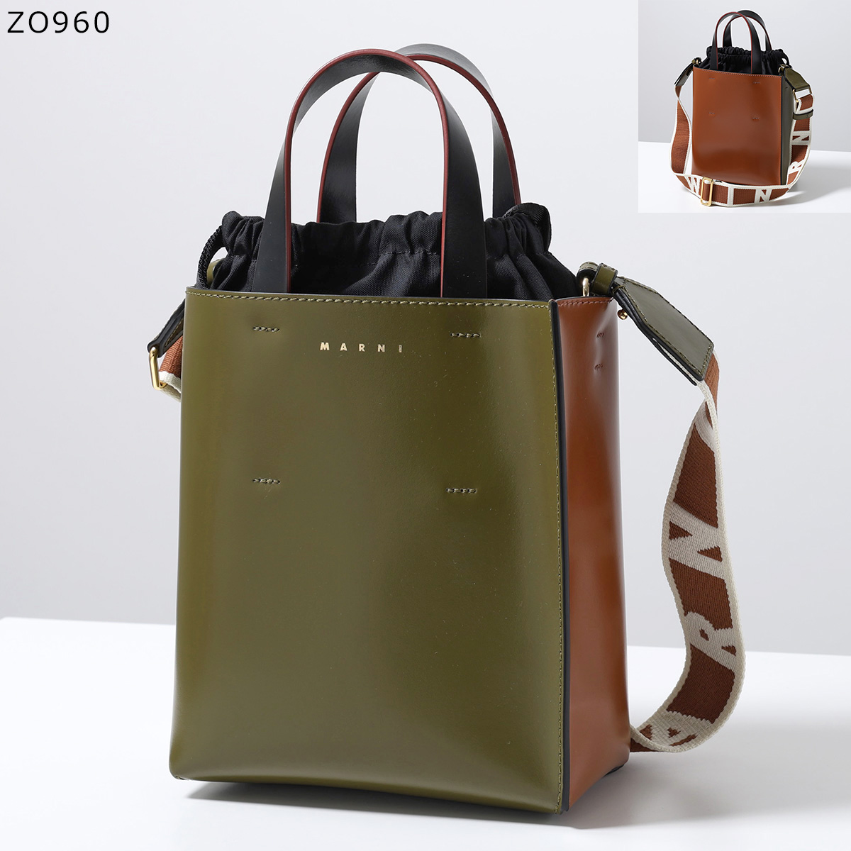 MARNI マルニ トートバッグ MUSEO MINI ミュゼオ ミニ