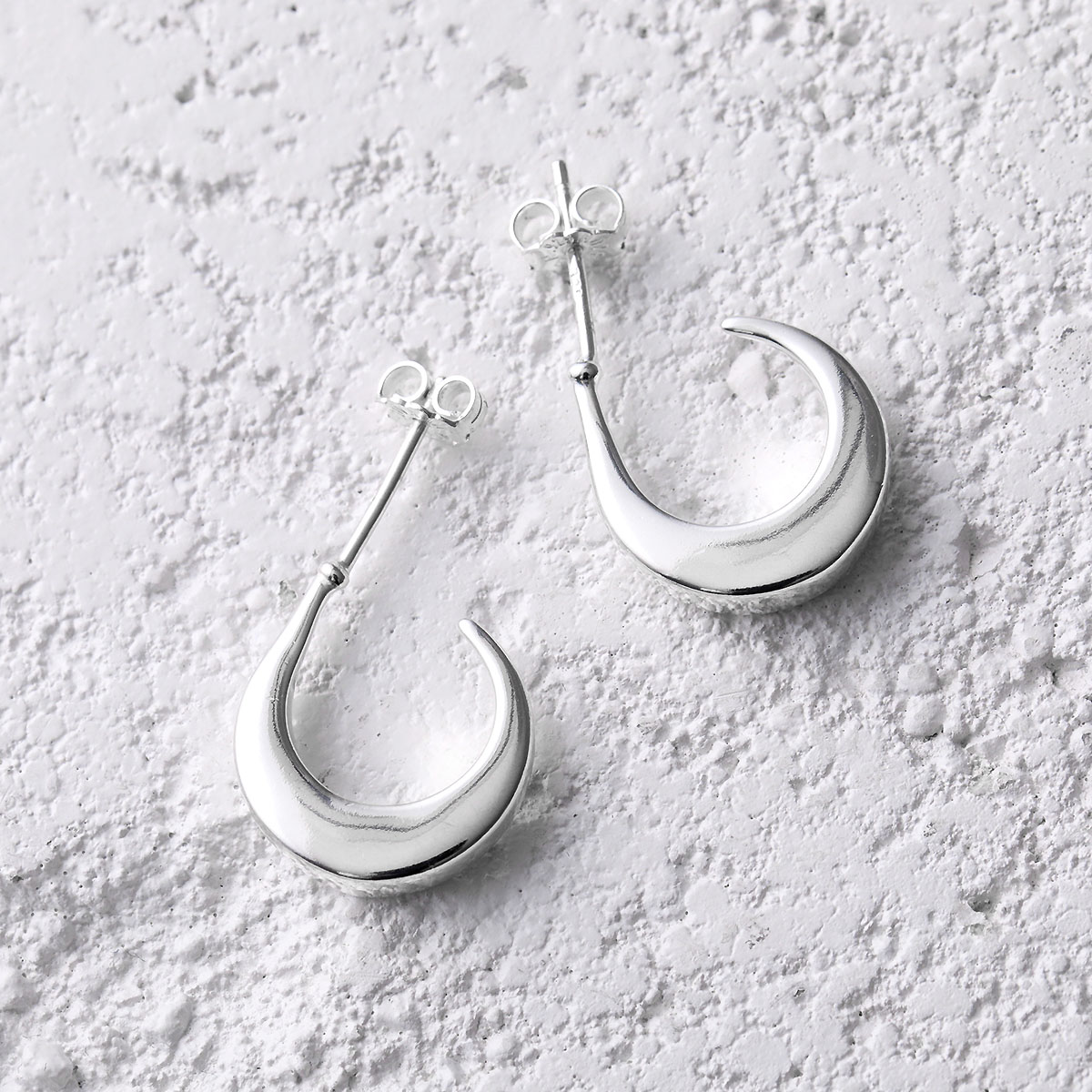 NINA&JULES ニナ・エ・ジュール ピアス MOON HOOPS MINI E22-105 レディース フープ ムーン 月 silver925  アクセサリー シルバー : 351118274 : インポートセレクトmusee - 通販 - Yahoo!ショッピング