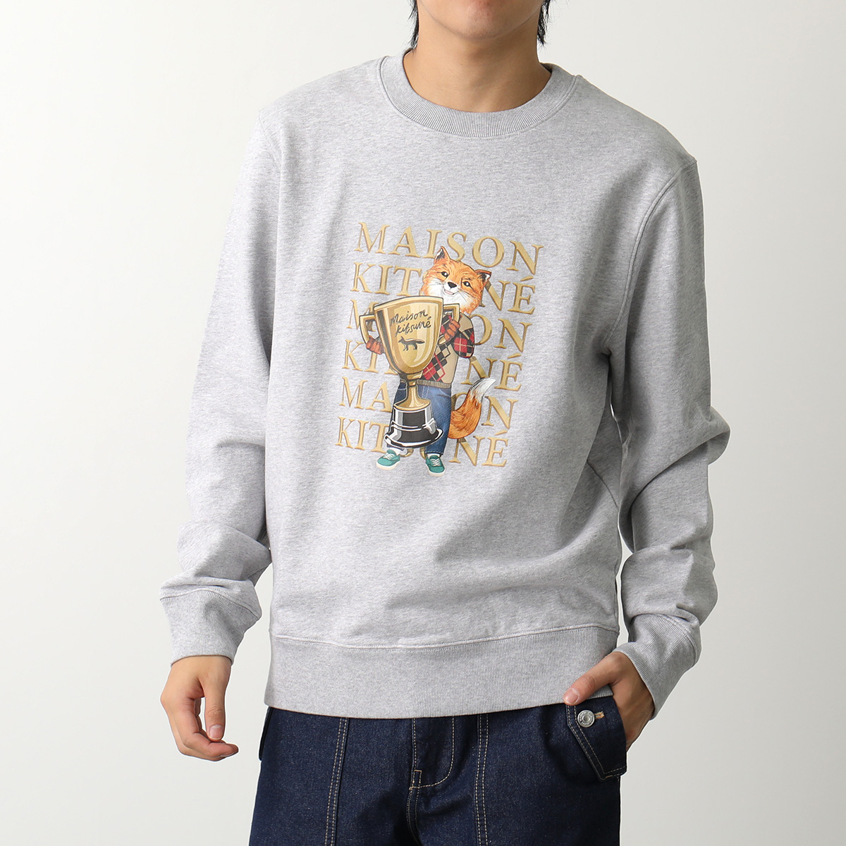 MAISON KITSUNE メゾンキツネ スウェット FOX CHAMPION REGULAR