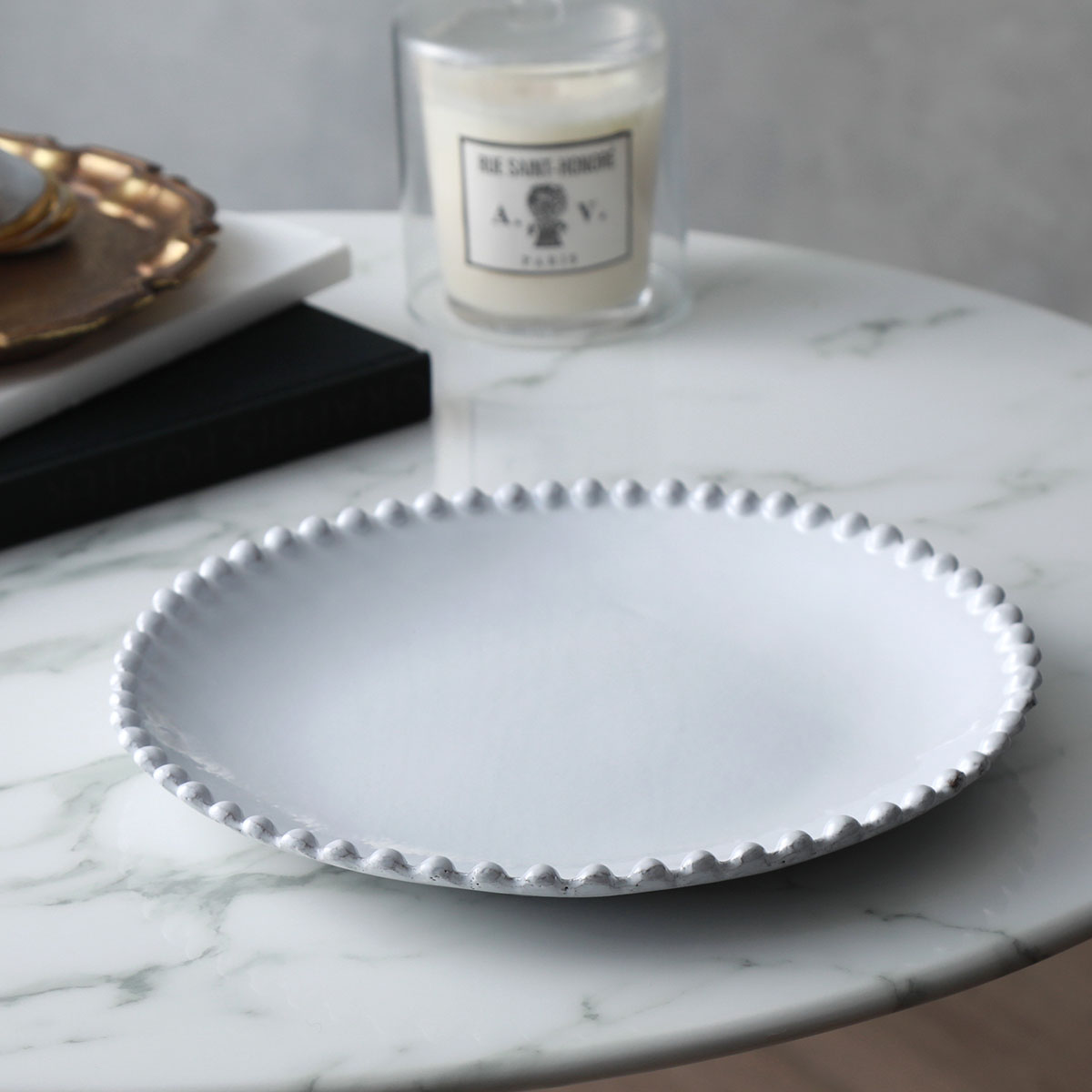 Astier de Villatte アスティエ・ド・ヴィラット ディナープレート ADELAIDE DINNER PLATE ASPADL2 陶器  食器 皿 【返品交換不可】 : 351121268 : インポートセレクトmusee - 通販 - Yahoo!ショッピング