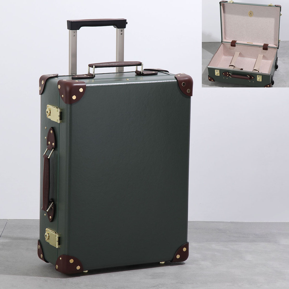 GLOBE TROTTER グローブトロッター キャリーケース Centenary 18 Trolley Case スモール キャリーオン レディース  メンズ トラベルバッグ 鞄 カラー4色