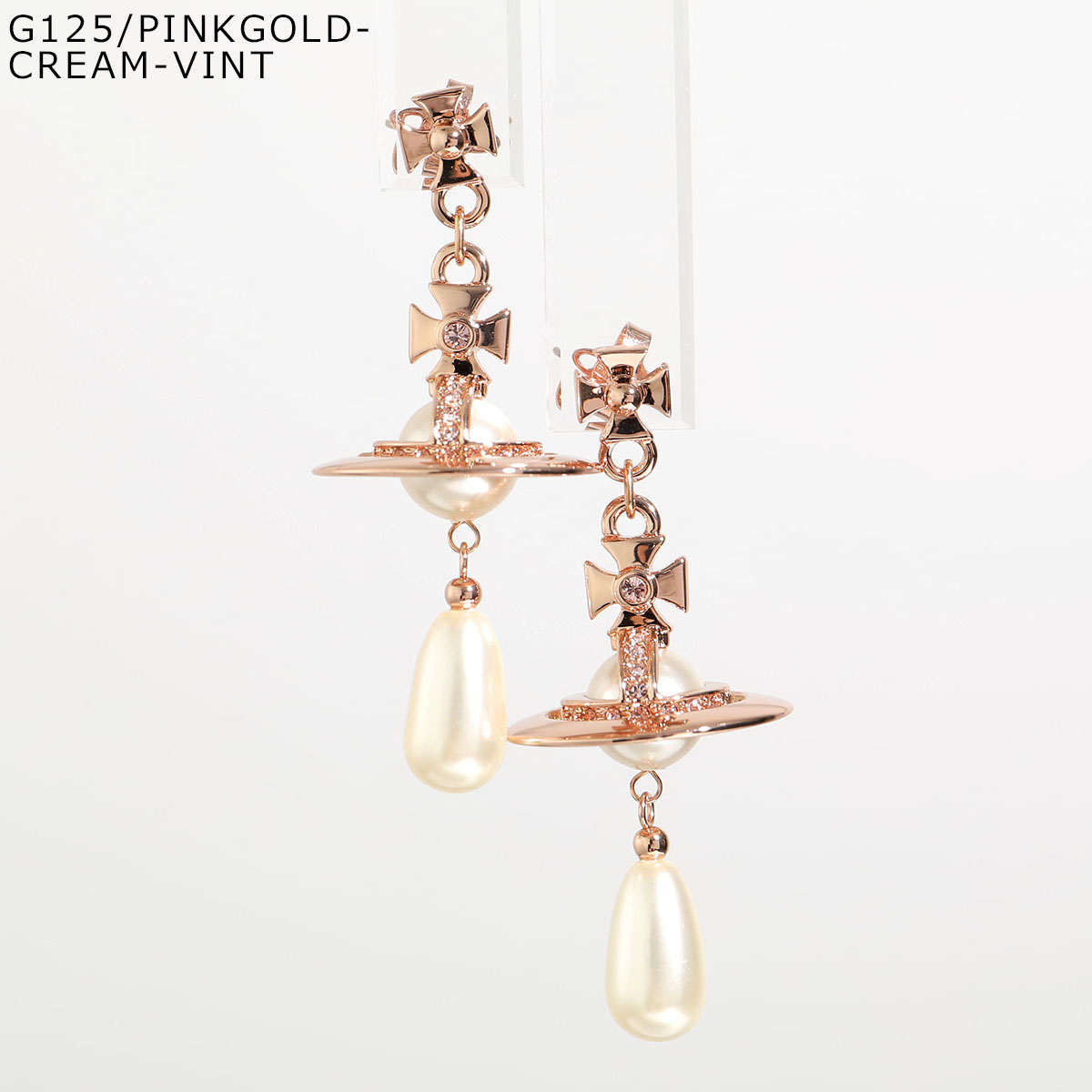 Vivienne Westwood ヴィヴィアンウエストウッド ピアス PEARL DROP EARRINGS 62020034 レディース 立体オーブ パール アクセサリー カラー3色｜s-musee｜03