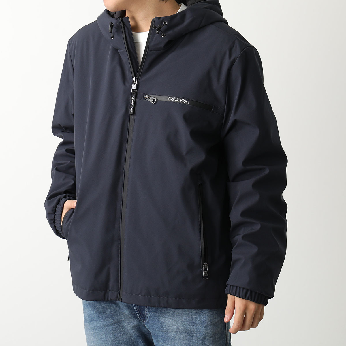 Calvin Klein カルバンクライン 中綿ジャケット HOODED STRETCH JACKET