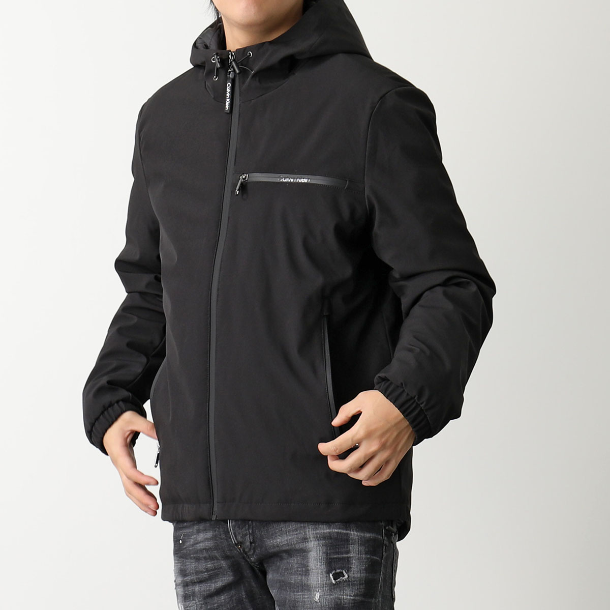 Calvin Klein カルバンクライン 中綿ジャケット HOODED STRETCH JACKET