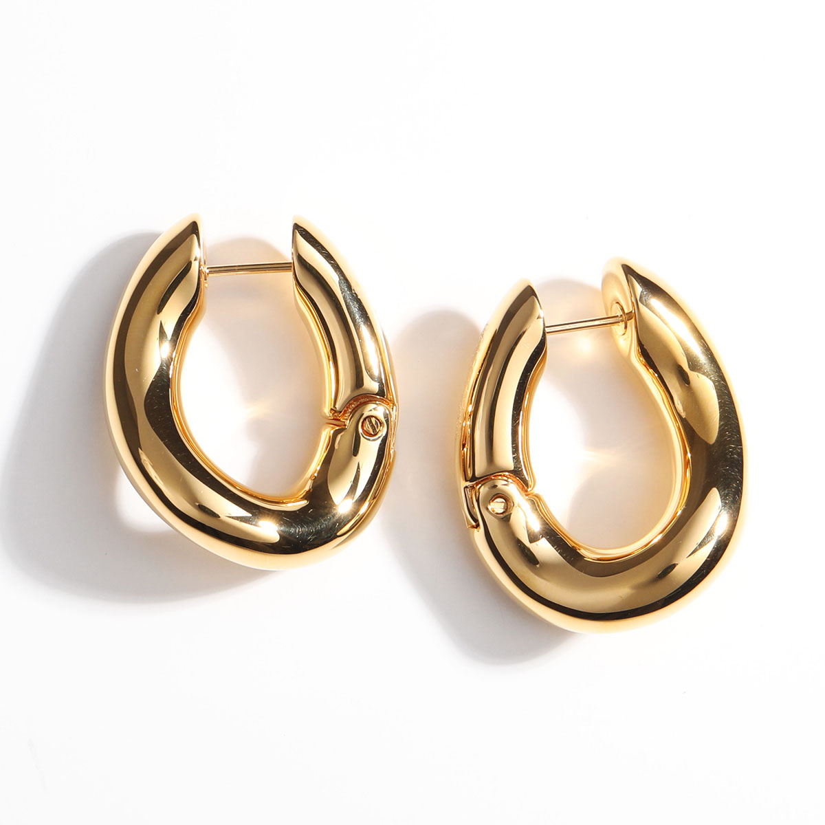 BALENCIAGA バレンシアガ フープピアス LOOP EARRINGS P 542508 TZ16S