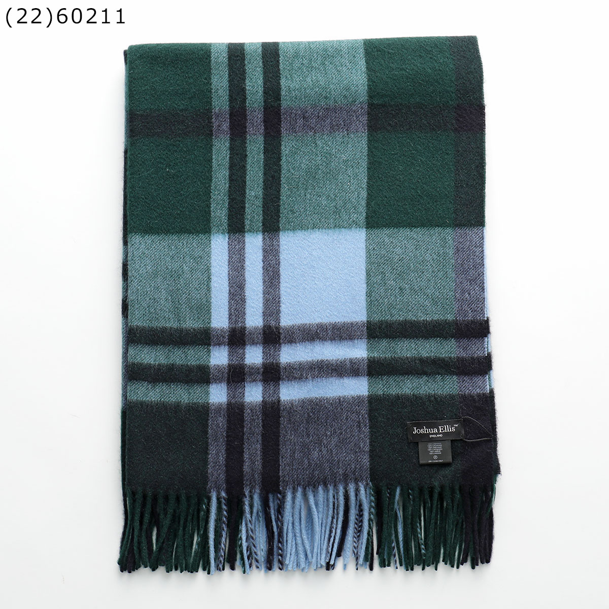 Joshua Ellis（ジョシュアエリス） マフラー 190×70 Ripple Cashmere