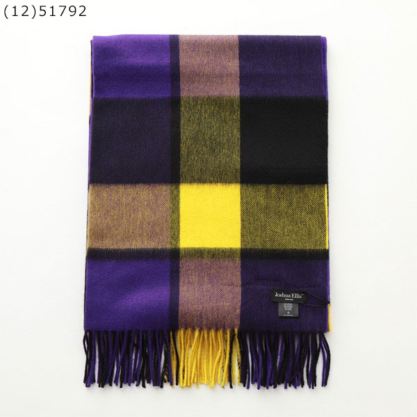 Joshua Ellis（ジョシュアエリス） マフラー 190×70 Ripple Cashmere