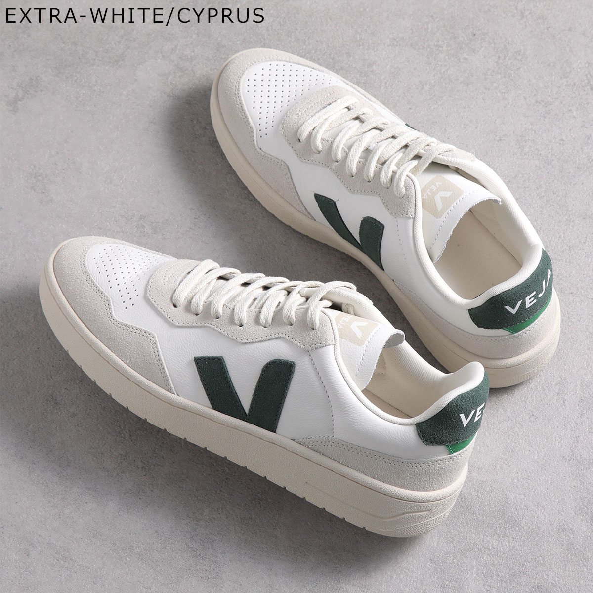 VEJA ヴェジャ スニーカー V-90 LEATHER メンズ ローカット レザー 